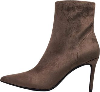 Jeffrey Campbell Womens Nixie Boots In Taupe Suede