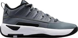 Nike Air Jordan Max Aura 7 leren basketbalschoenen voor heren (Grijs/Zwart)