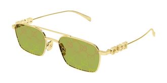 Gucci GG1804S 002 Womens Sunglasses Gold Size 54