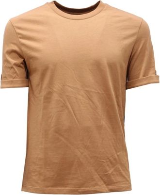Neil Barrett Slim Fit Katoenen Overhemd - Heren - T-shirts - Beige - S - Katoen - Tops