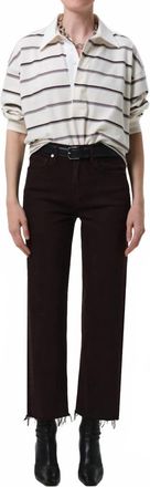 Citizens Of Humanity Palma Straight Leg Jeans In Carob