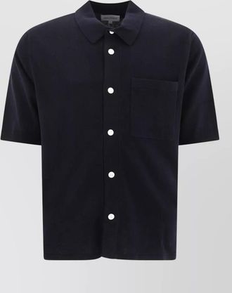 Norse Projects linen polo shirt