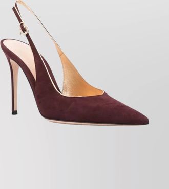 Gianvito Rossi high stiletto slingback pointed toe pumps