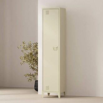 Dmora Mobile colonna Mirtillo, Pensile bagno o cucina, Armadio alto multifunzione, Mobiletto multiuso, 38x38 h180 cm, Ardesia - Dmora