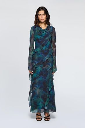 Daska Circe Dress in Blue Print at Nordstrom, Size X-Small