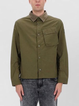 Belstaff waxed cotton regular-fit lightweight jacket