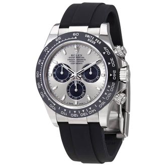 Rolex Oyster Perpetual Cosmograph Daytona 18K White Gold Mens Chronograph Watch 116519LN