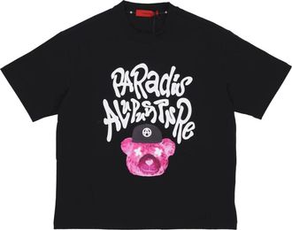 Acupuncture Paradise Tee - Heren - T-shirts - Zwart - S - Katoen - Tops