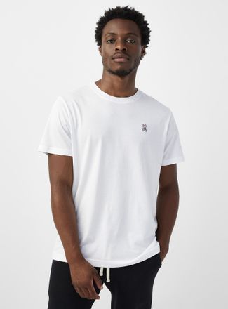 Psycho Bunny Mens Embroidered logo T-shirt