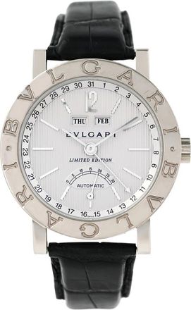 Bulgari Pre-owned Bvlgari Bulgari Automatic Silver Dial Mens Watch BBW38GLAC