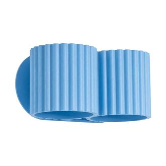 Sollux Lighting Aplique de pared azul claro aluminio alt. 10 cm