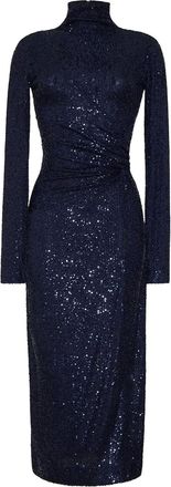 Cara Cara Abito midi Ryan con paillettes - Blu