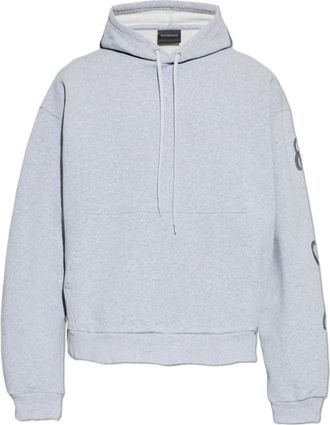 Balenciaga Hoodie - Heren - Hoodies - Grijs - S - Katoen - Hoodies & sweatvesten