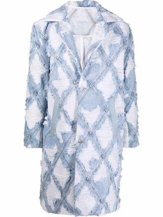 Diesel Cappotto con effetto vissuto - Blu