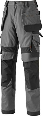 Timberland Timberland Pro Mens Interax Holster Pocket Workwear Trousers Grey/Black
