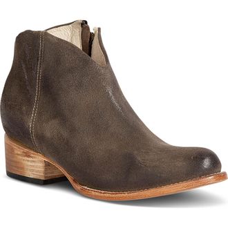 Freebird by Steven Hippy Bootie in Grey Suede at Nordstrom, Size 10