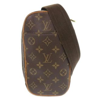 Louis Vuitton Pre-owned Vintage Pochette Sling Bag - - Pre-owned - Uomo - Marrone - ONE SIZE