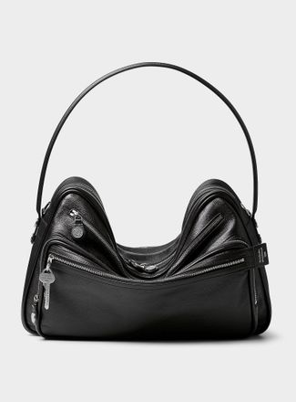 Acne Studios Mens Camero leather messenger bag