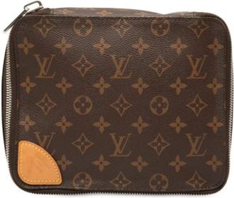 Louis Vuitton Pre-owned Bags, female, Brown, Size: ONE SIZE Pre-owned Canvas Bag