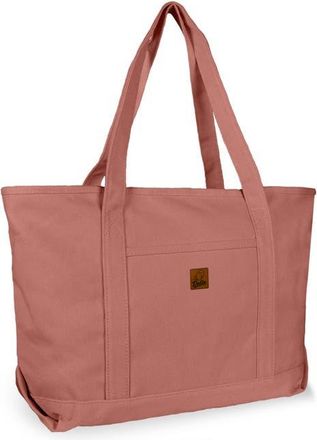Dalix Ghost 23 Carryall Canvas Tote Bag in Dusty Rose at Nordstrom