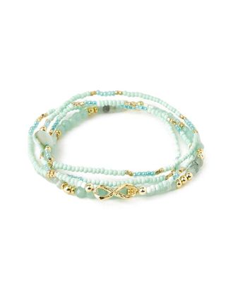 Saachi Saachi Skyla Infinity Beaded Bracelet Set