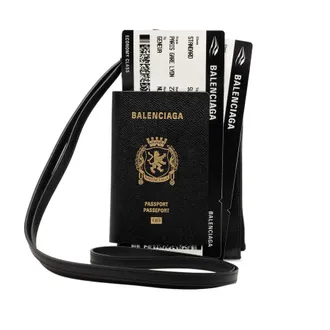 Balenciaga Pre-owned Balenciaga Leather Passport Phone Case Holder Unisex LJ06PXM75Q2B6CVX