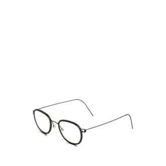 Lindberg Max Eyeglasses - unisex - Accessoires - Zwart - Maat: 48 MM