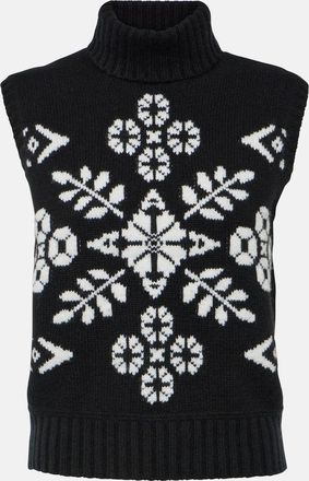 Max Mara Vivy wool and cashmere sweater vest