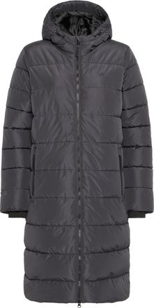 North Bend NBAmalie Womens Quilted Coat, Puffer Coat, Warm, Breathable, Windproof, Water-Repellent Membrane Coated, Waterproof, 8000 Zip Pockets, Phantom (1016),