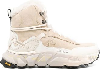 Premiata Trivor 440M - Dames - Sneakers - Beige - 36 EU - Wol - Schoenen