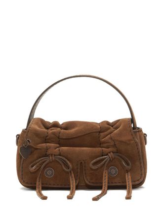 Acne Studios multipocket su&egrave;de microtas