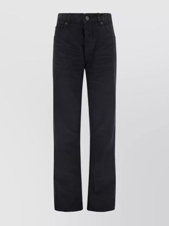 Balenciaga low-rise straight-leg jeans