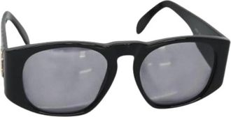 Chanel Pre-owned Accessories, female, Black, Size: ONE SIZE Pre-owned Plastic Sunglasses