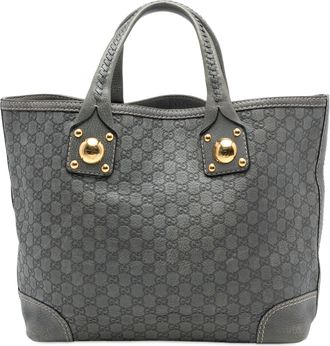 Gucci Pre-owned Womens Guccissima Sunset Tote - Grey Leather - One Size
