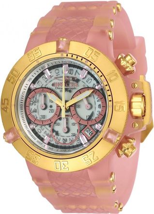 Invicta Subaqua White Dial Chronograph Ladies Watch 24382