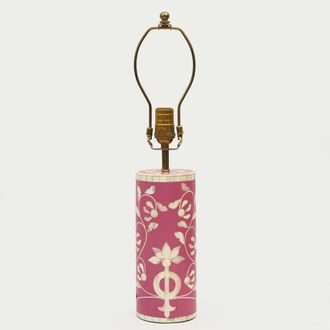 Mela Artisans Floral Vines Inlay Blush Table Lamp at Nordstrom