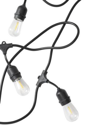 Brightech 24 ft or 48 ft, Plug-In Heavy Duty LED Outdoor String Lights, Weatherproof Edison Bulbs in 48 Ft 15 Bulbs | Warm White at Nordstrom