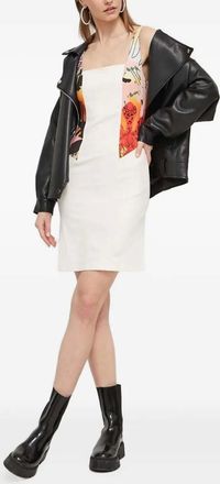 Desigual Abito con stampa a fiori - Bianco