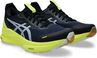 Asics Laufschuh ASICS GEL-KAYANO 32 LITE-SHOW, Herren, Gr. 43,5, lite, show, citron, Textil, Schuhe Laufschuh, f&uuml;r mehr Stabilit&auml;t; mit reflektierenden Elem