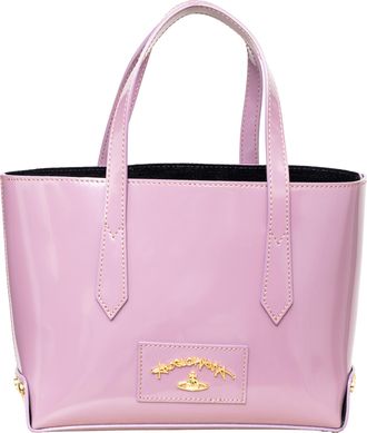 Vivienne Westwood Pre-owned Womens Anglomania Newcastle Tote Bag - 20s - Pink Leather - One Size