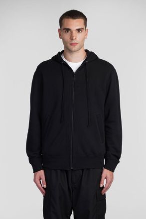 Comme Des Garçons Felpa in cotone nero
