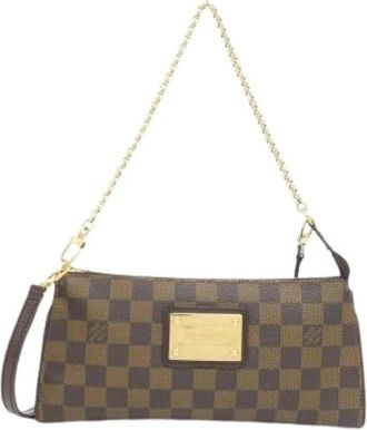 Louis Vuitton Pre-owned Sophie Damier Schoudertas - Heren - Vintage Mini Tas - Bruin - ONE Size - Vintage