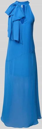 Gestuz Maxikleid mit Gehschlitz Modell Zsanka in Royal, Gr&ouml;&szlig;e 36