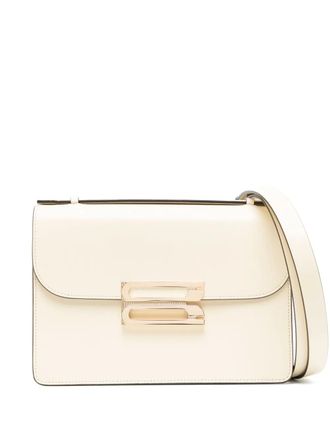 Victoria Beckham Dorian shoulder bag - women - Calf Leather - One Size - Neutrals