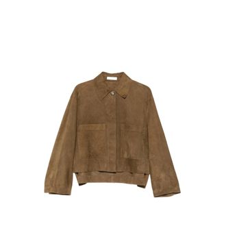 Joseph Suede Boxy Jacket