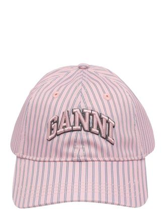Ganni Printed Nylon Cap