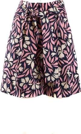 P.A.R.O.S.H. Stijlvolle Zomershorts - Dames - Korte Broeken - Veelkleurig - M - Katoen - Korte Broeken