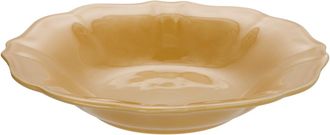 Arca Piatto fondo 22 cm ceramica Baroque ocra