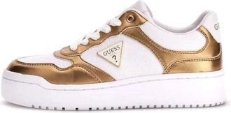 Guess Miram 6 Leren Sneakers - Dames - Sneakers - Veelkleurig - 39 EU - Leer - Schoenen