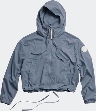 Canada Goose Manteau court l&eacute;ger Kaslo White Label (Femmes, Light Ozone Blue, TG)